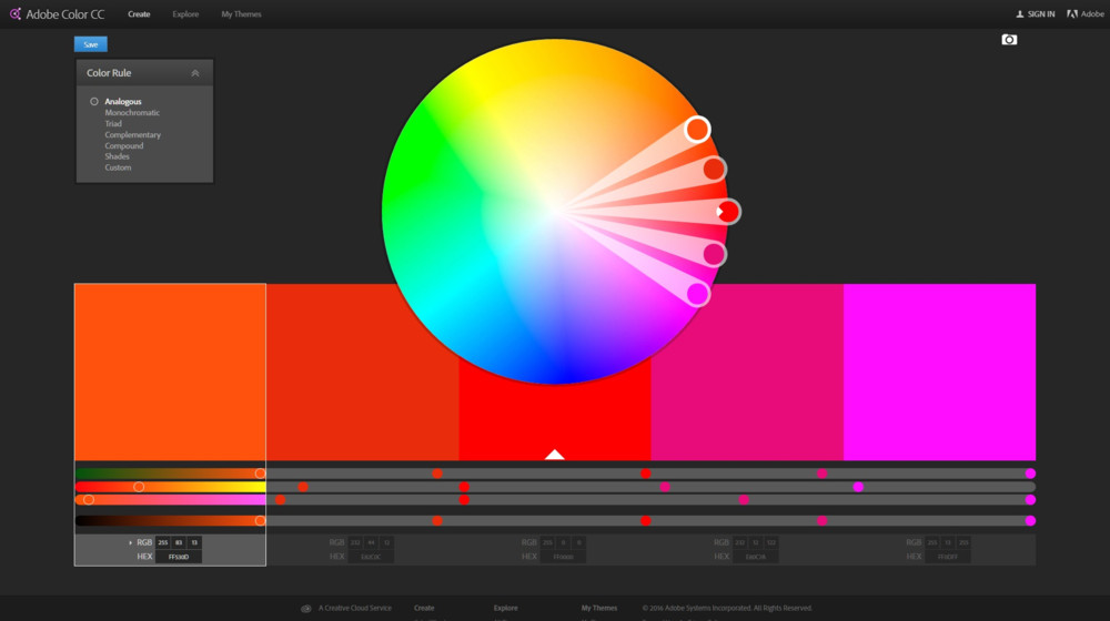 25 of the Best Free Tools for Web Developers and Digital Marketers 3 Colour Wheel