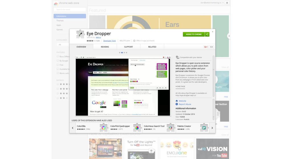 25 of the Best Free Tools for Web Developers and Digital Marketers 5 Eye Dropper