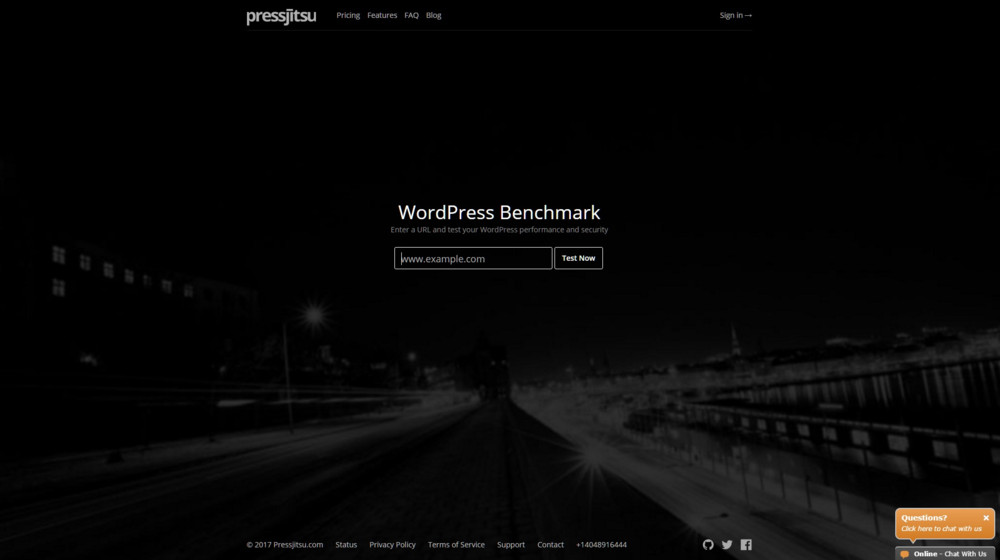 25 of the Best Free Tools for Web Developers and Digital Marketers 13 Pressjitsu Website Benchmark